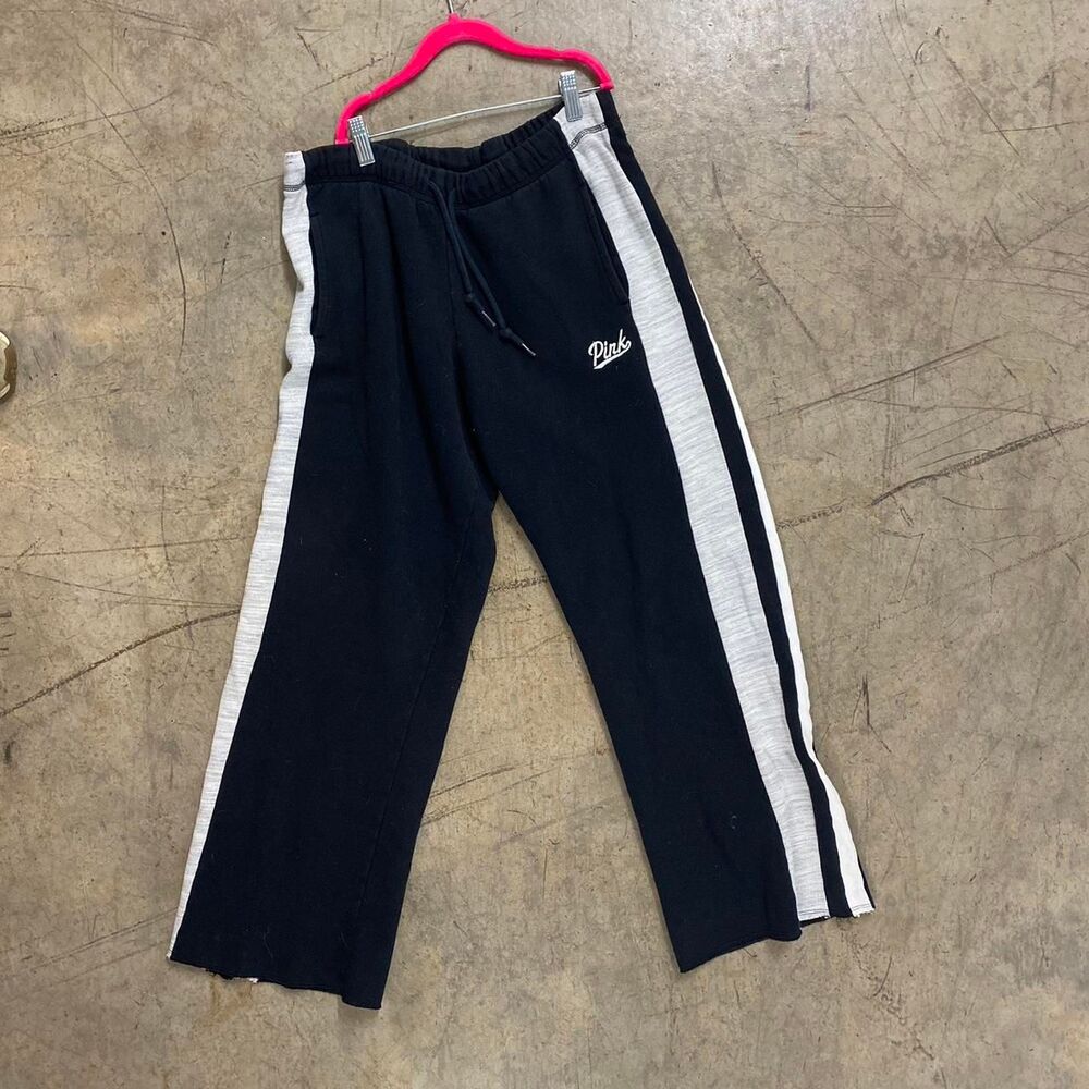 Victoria's Secret Women's Black Joggers-tracksuits